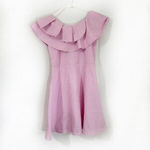 Habitual Girls Ruffled Pink Dress Size 10